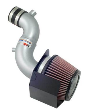 Honda Fit Performance Air Intake - K&N Engineering - Typhoon - Silver - `07-`08